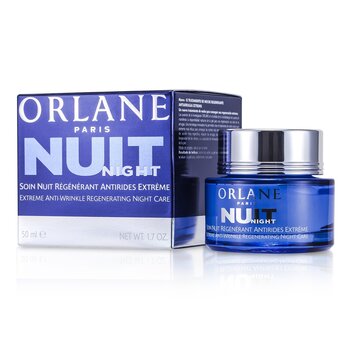 Orlane Creme anti-rugas Extreme Anti-Wrinkle Regenerating tratamento noturno