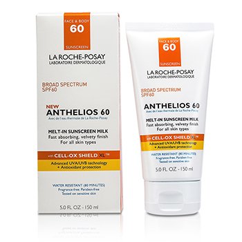 Anthelios 60 Melt-In Sunscreen Milk ( p/ Rosto & corpo) ( Caixa levemente danificada )