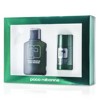 Caixa Pour Homme: Eau De Toilette Spray 100ml/3.3oz + Desodorante em bastão 75ml/2.2oz