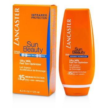 Leite hidratante Sun Beauty Silky Milk Fast Tan Optimizer SPF 15 (face & corpo)
