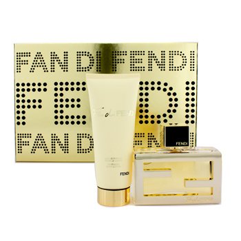 Caixa Fan Di Fendi: Eau De Parfum Spray 50ml/1.7oz + Loção corporal  75ml/2.5oz