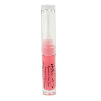 Brilho labial Lip Enamel Luxe Gloss - # Happiness - Barbie Loves Collection ( Fora da caixa )