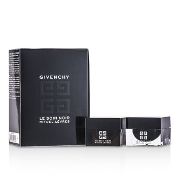 Le Soin Noir Rituel Levres: Esfoliante Labial 10ml + Bálsamo Para Lábios 7ml