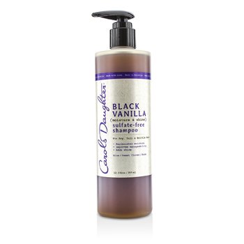 Shampoo Sem Sulfato Black Vanilla Moisture & Shine (Para Cabelo Seco, Sem Brilho e Quebradiço)