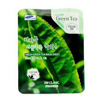 Máscara Em Folha - Fresh Green Tea