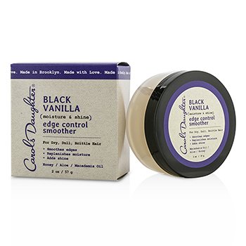 Moisture & Shine Edge Control Smoother Black Vanilla  (Para Cabelos Secos, Opacos e Frágeis)