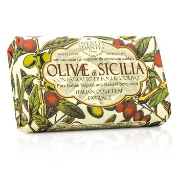 Sabonete Natural com Extrato de Folha de Oliveira Italiana - Olivae Di Sicilia