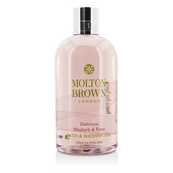 Molton Brown Delicioso gel de banho e banho de ruibarbo e rosa