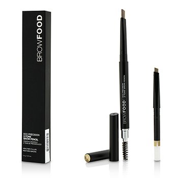 BrowFood Eco Precision 2 Tone Brow Pencil With Extra Refill - #Blonde