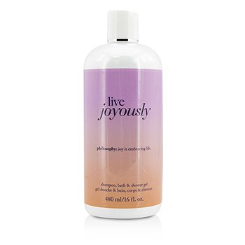 Live Joyously Shampoo, Bath & Shower Gel