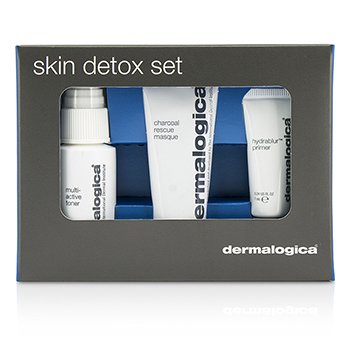 Skin Detox Set: Rescue Masque 22ml/0.75oz + Multi-Active Toner 30ml/1oz + HydraBlur Primer 7ml/0.24oz