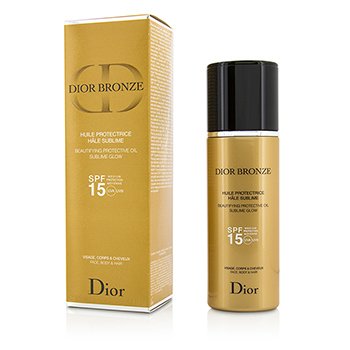 Dior Bronze Beautifying Protective Oil Sublime Glow SPF 15 - For Face, Body & Hair