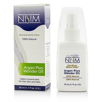 NewHair Biofactors 100% Natural Argan Plus Wonder Oil (For Hair, Skin and Nails)