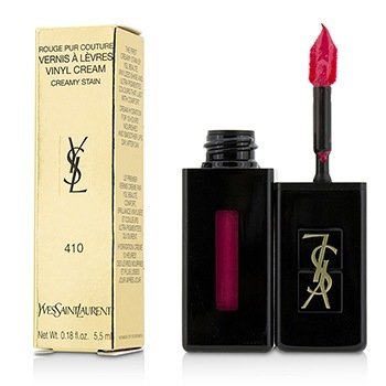 Rouge Pur Couture Vernis A Levres Vinyl Cream Creamy Stain - # 410 Fuchsia Live