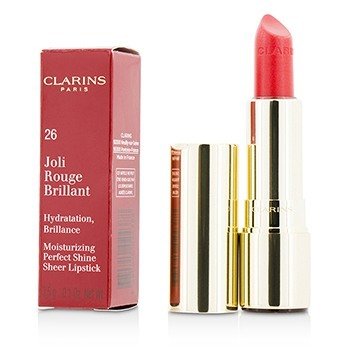 Joli Rouge Brillant (Moisturizing Perfect Shine Sheer Lipstick) - # 26 Hibiscus