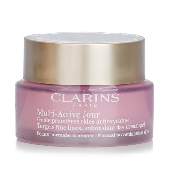 Clarins Multi-Active Day Targets Fine Lines Antioxidant Day Cream-Gel - Para pele normal a mista