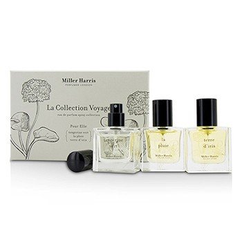 La Collection Voyage Pour Elle Eau De Parfum Spray Colletion: La Pluie + Tangerine Vert + Terre D'Iris