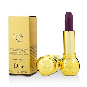 Diorific Mat Velvet Colour Lipstick - # 880 Fascination