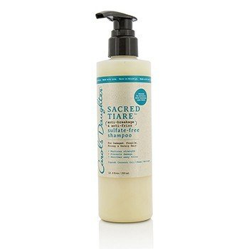 Sacred Tiare Anti-Breakage & Anti-Frizz Sulfate-Free Shampoo (For Damaged, Fragile, Frizzy & Unruly Hair)