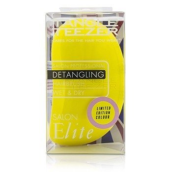 Salon Elite Professional Detangling Hair Brush - # Lemon Sherbet (For Wet & Dry Hair)