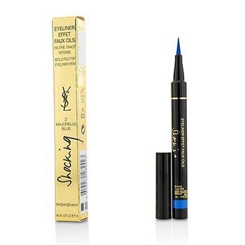 Eyeliner Effet Faux Cils Shocking (Bold Felt Tip Eyeliner Pen) - # 2 Majorelle Blue