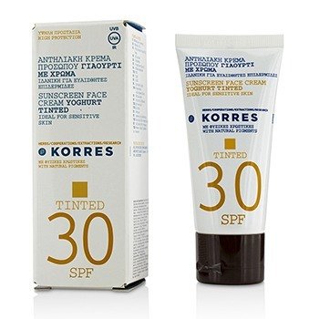 Yoghurt Tinted Sunscreen Face Cream SPF30 - Ideal For Sensitive Skin