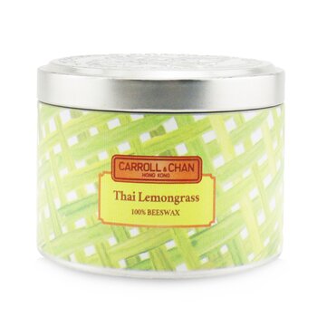 100% Beeswax Tin Candle - Thai Lemongrass