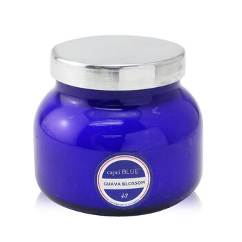 Azul Capri Blue Jar Candle - Guava Blossom