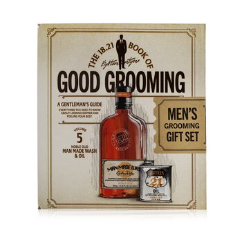 Book of Good Grooming Gift Set Volume 5: Noble Oud (Wash 532ml + Oil 60ml )