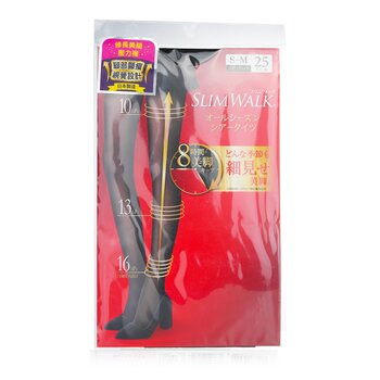 Compression Pantyhose With Supporting Function For Pelvis - # Black (Size: S-M)