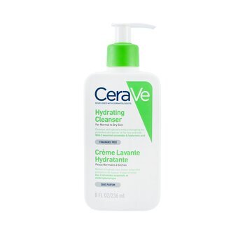 CeraVe Limpador hidratante para pele normal a seca (com bomba)