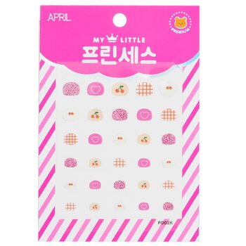abril coreia Princess Kids Nail Sticker - # P002K
