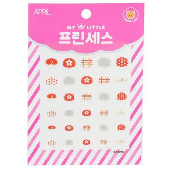 abril coreia Princess Kids Nail Sticker - # P009K