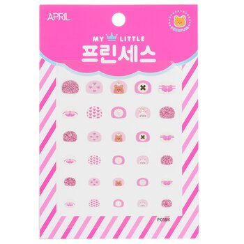 abril coreia Princess Kids Nail Sticker - # P015K