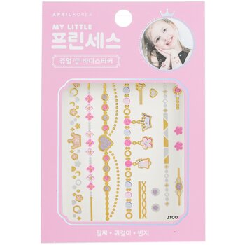 abril coreia Princess Jewel Body Sticker - # JT002K