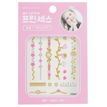 abril coreia Princess Jewel Body Sticker - # JT004K
