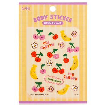 abril coreia April Body Sticker - # AT 01