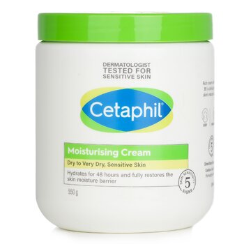 Cetaphil Moisturising Cream 48H - For Dry to Very Dry, Sensitive Skin (Unboxed)