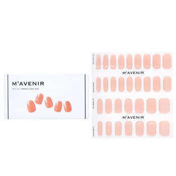 Mavenir Nail Sticker (Orange) - # Spring Coral Nail