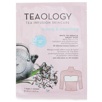 Teaologia Máscara reafirmante e suavizante para seios Miracle Tea White Tea