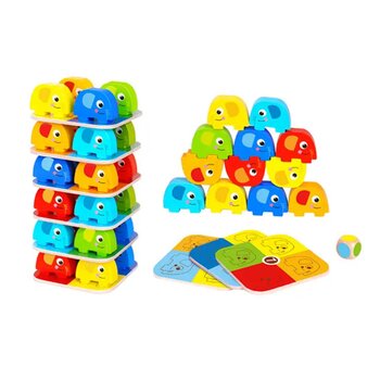 Tooky Toy Company Elephant Stacking Game