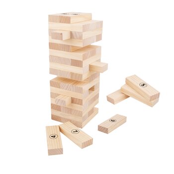 Wooden Blocks Floor Game