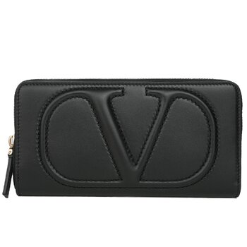 Valentino Zip around contintent wallet - Beige