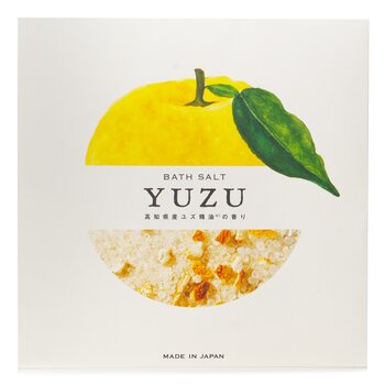 Yuzu Bath salts with peel