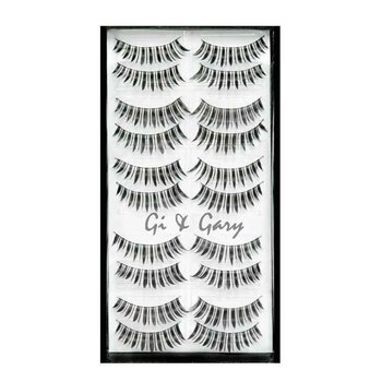 Professional Eyelashes(10 pairs) - Wild Rose- # K3 Black