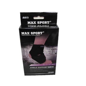MAX SPORT Neoprene Ankle Support [ Made in Taiwan] | One Piece | Size Free
