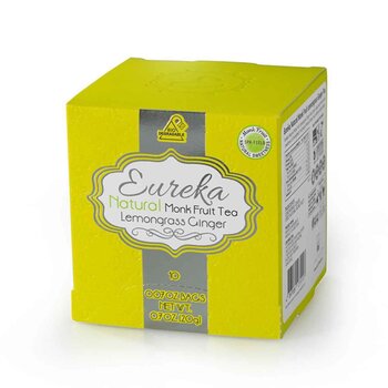 Eureca Natural Monk Fruit Lemongrass Ginger Tea