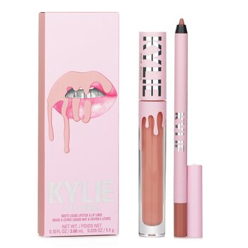 Kylie Por Kylie Jenner Matte Lip Kit: Matte Liquid Lipstick 3ml + Lip Liner 1.1g - # 700 Bare