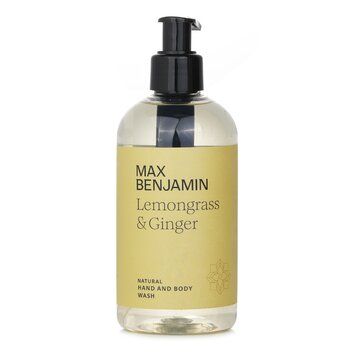 Max Benjamim Natural Hand & Body Wash - Lemongrass & Ginger